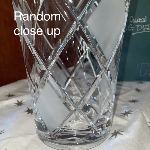 J.G. Durand “Pygmalion” Lead Crystal 25cm (10”) Vase - 62510 Arques France - Picture 4 of 17